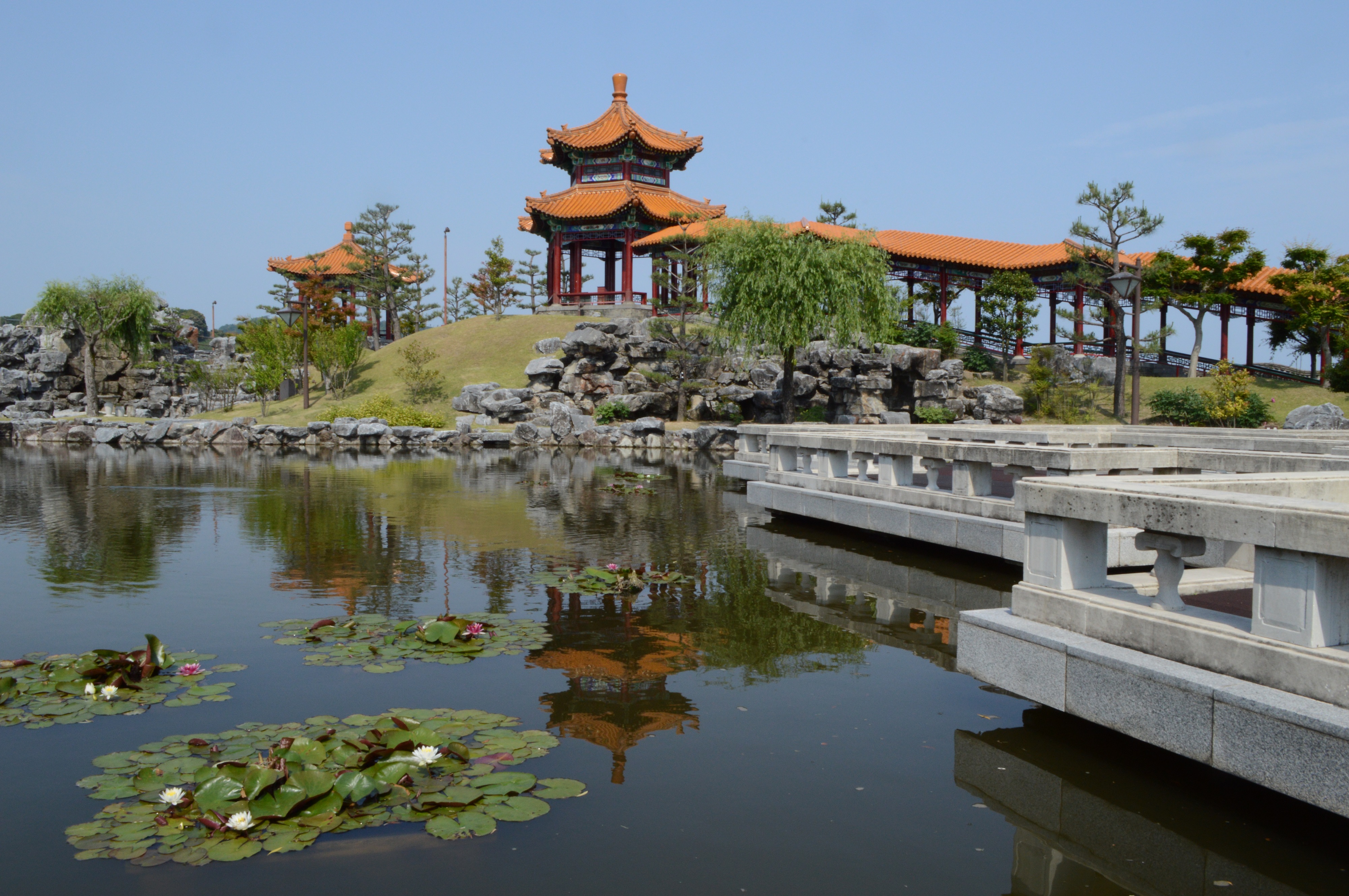 中国庭園　燕趙園　園内