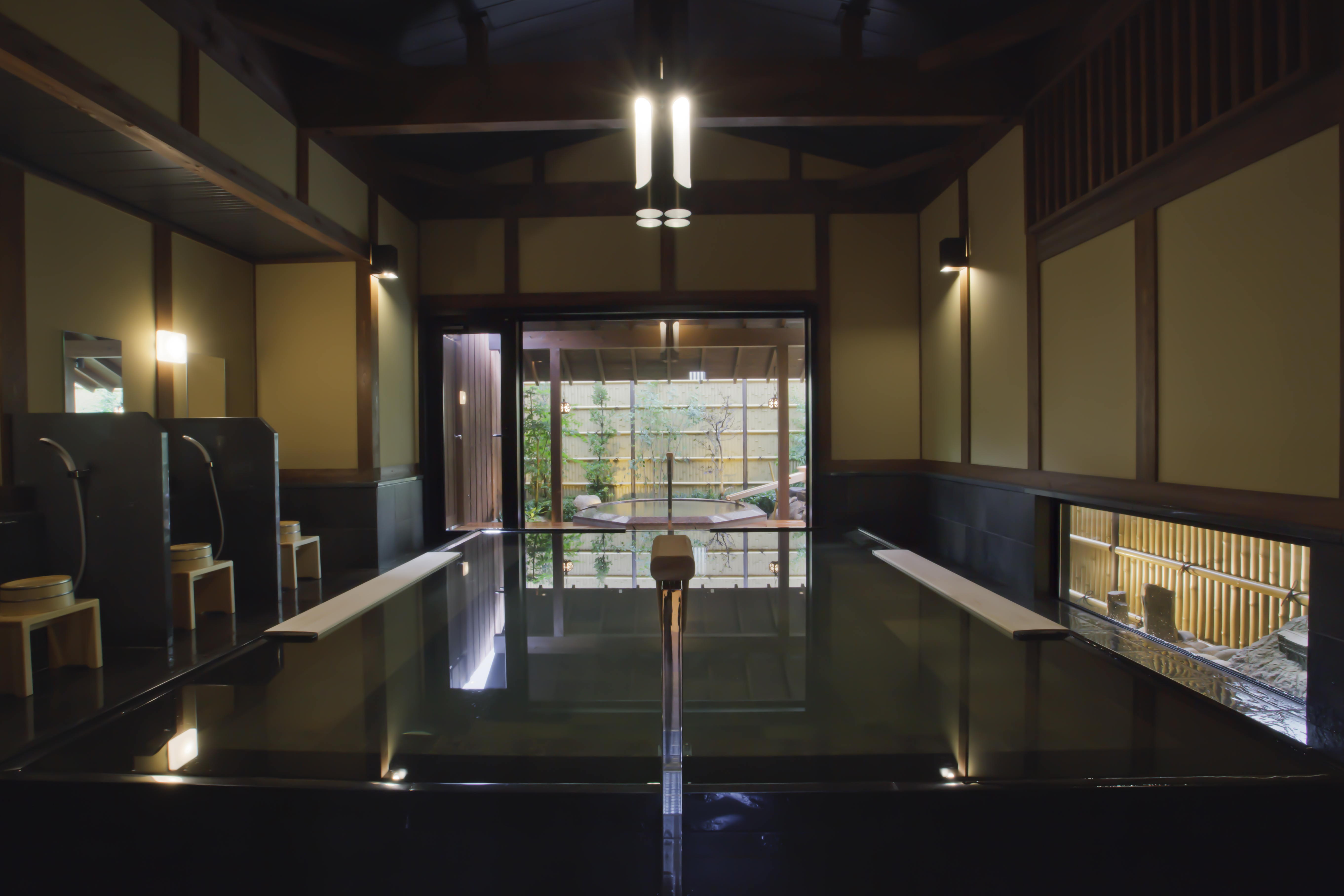 大浴場 離れ湯「雨情」