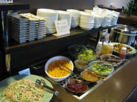 Breakfast buffet full of nutrition ★ Aemono, salad, dessert