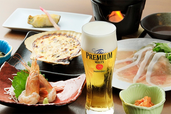 【スタンダード/2食付き】夕食コースで「ご飯」or「お酒」お好みでチョイス