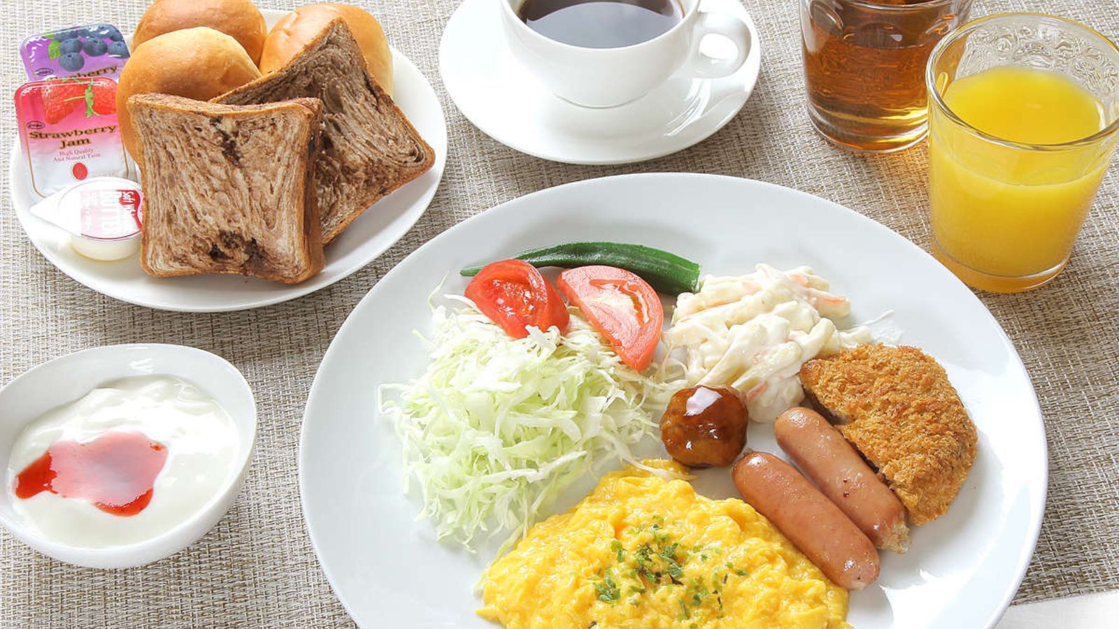 朝食盛り付け※イメージ