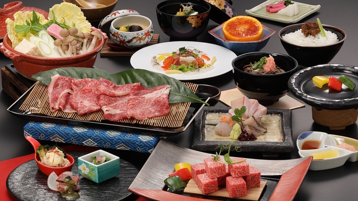 【15%OFF】【5と0の付く日】とろける旨味のご当地ブランド和牛を堪能【しまね和牛会席:秋冬】