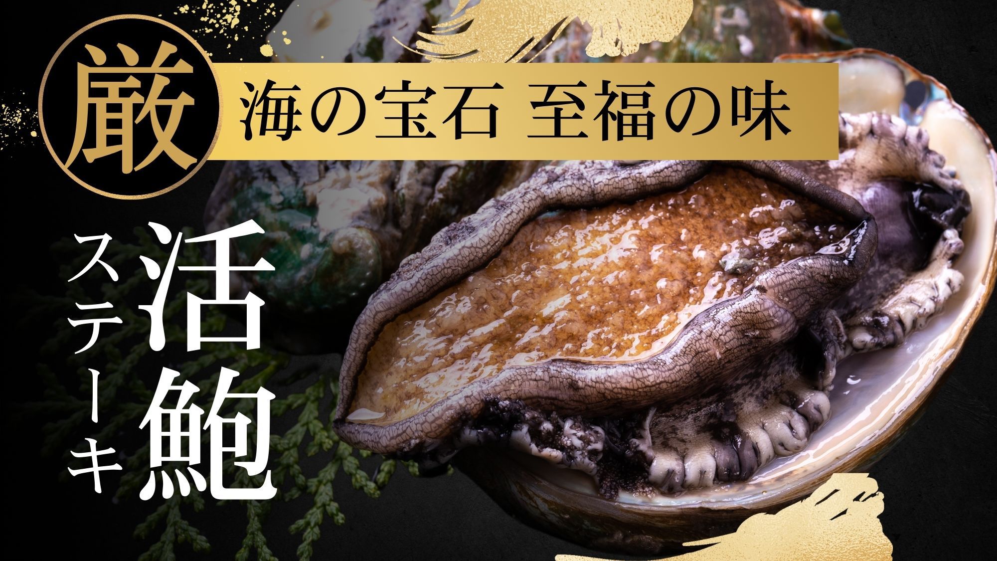 【夏が旬】平日限定！今一番おいしい☆水揚げ直後の超新鮮アワビをステーキで！【6/1〜6/29】