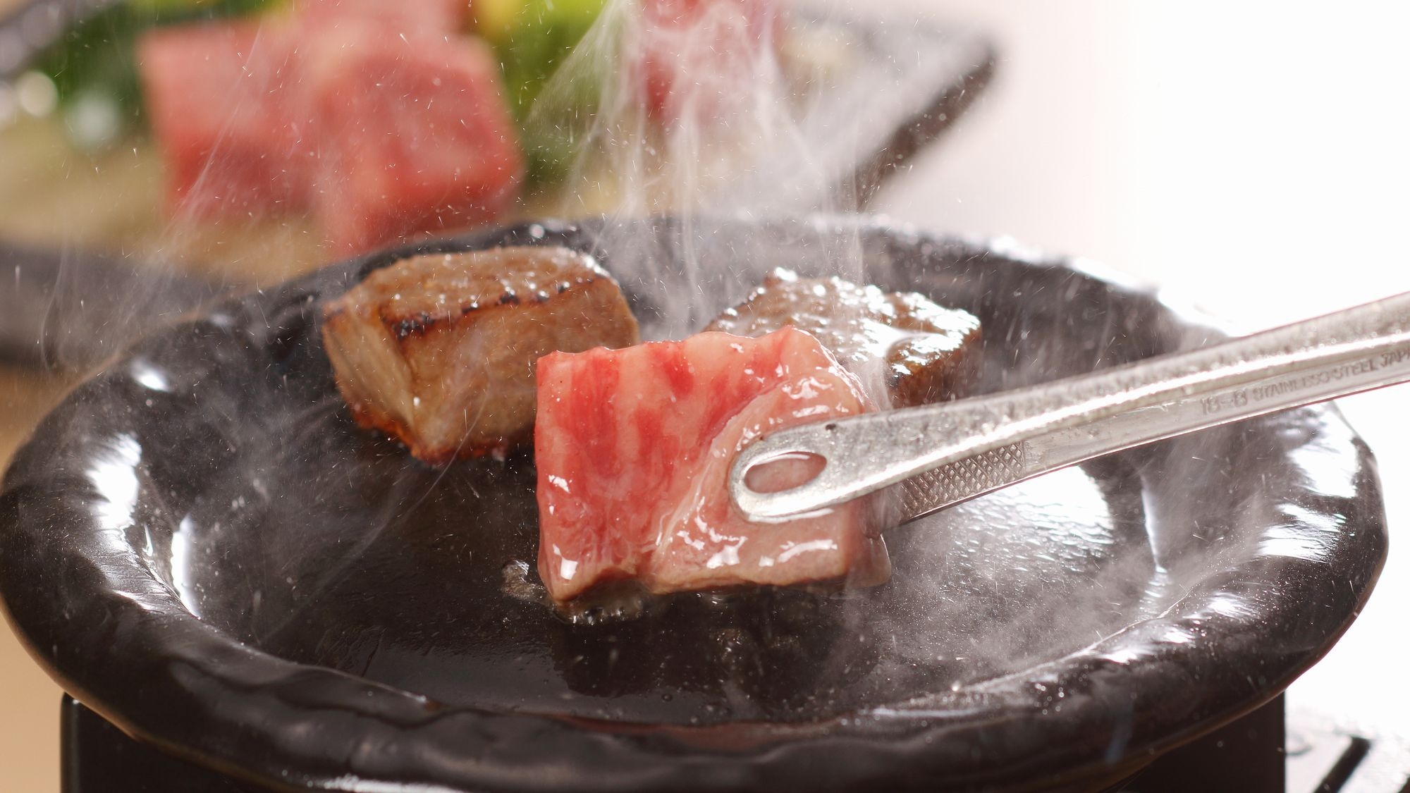 【白石家の逸品】白石家名物「のどぐろ塩焼き」×A5ランク「霜降り黒毛和牛」のグルメ会席【厳選食材】