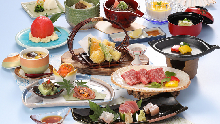 【さき楽30】早期予約で「季節の花心会席」が1000円OFF☆当館一番人気のスタンダード基本会席☆