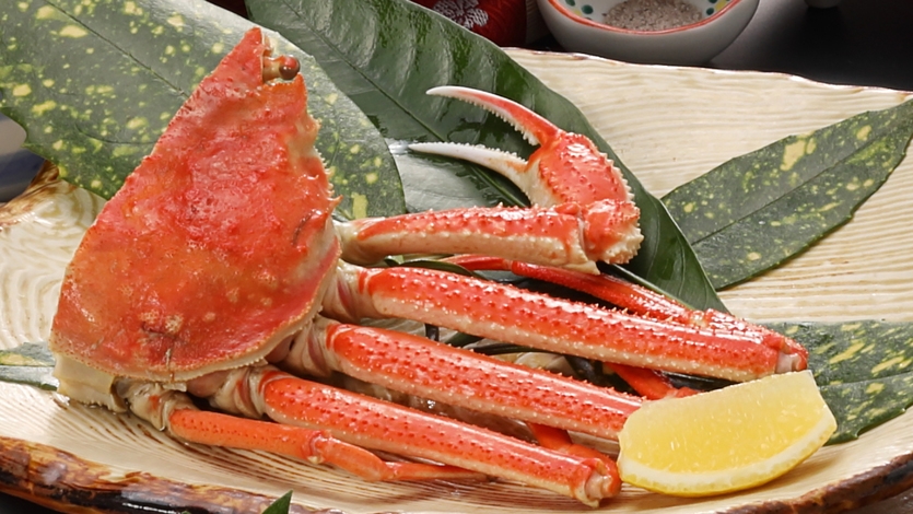 【楽天スーパーSALE】白石家の基本コース！奥出雲豚の胡麻味噌仕立て×ズワイ蟹半身【冬の花心会席】