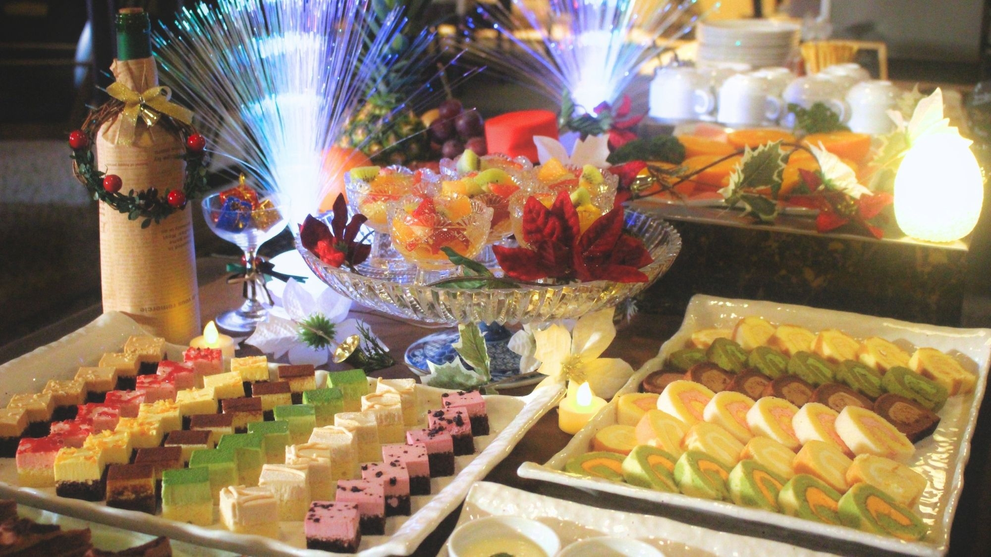 【12/22〜25だけ】年に1度のX’masスイーツバー＆乾杯ドリンク付き特別会席★1日10組限定★