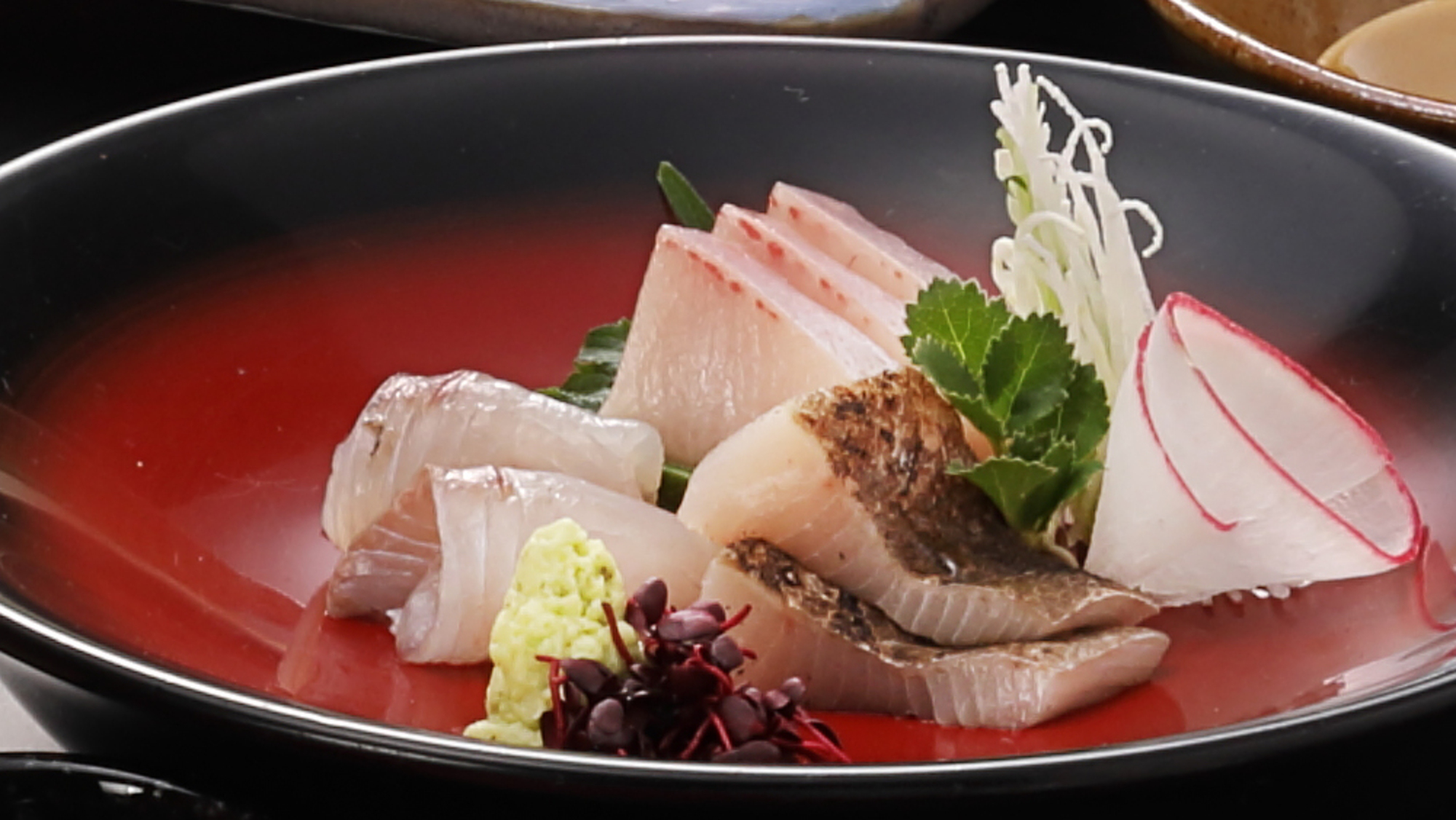 【冬の花心会席2025】島根近海鮮魚3種盛り