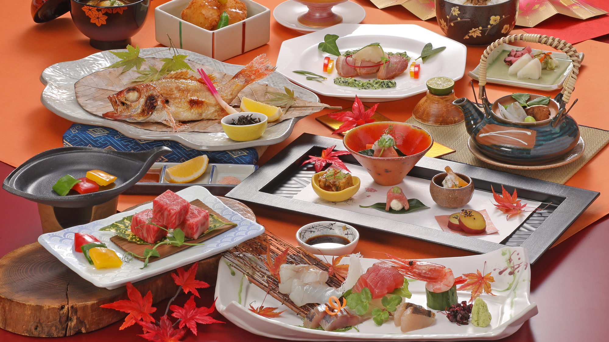 【秋の花暦会席2025】料理長こだわりの白石家特選会席