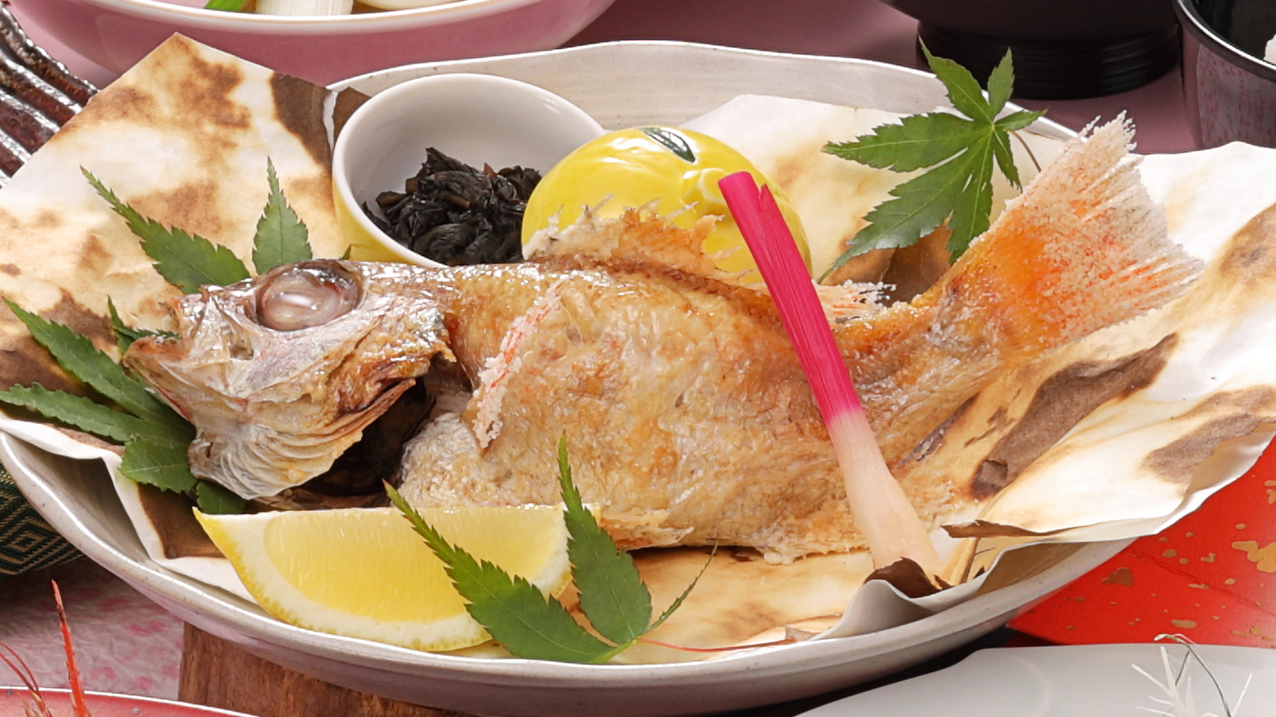 【春の花暦会席2026】のどぐろ奉書焼き