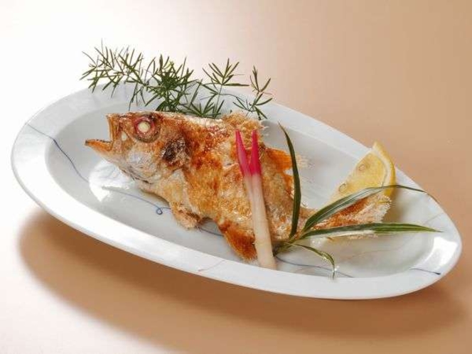 【のどぐろ塩焼き＠￥3,300税込】脂ののった旨い白身の高級魚