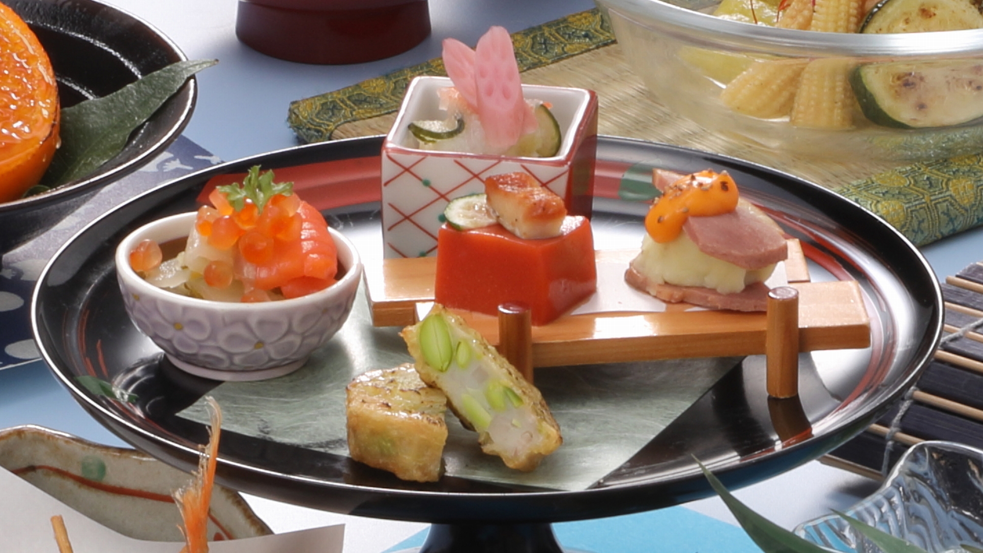 季節の彩前菜5種盛り