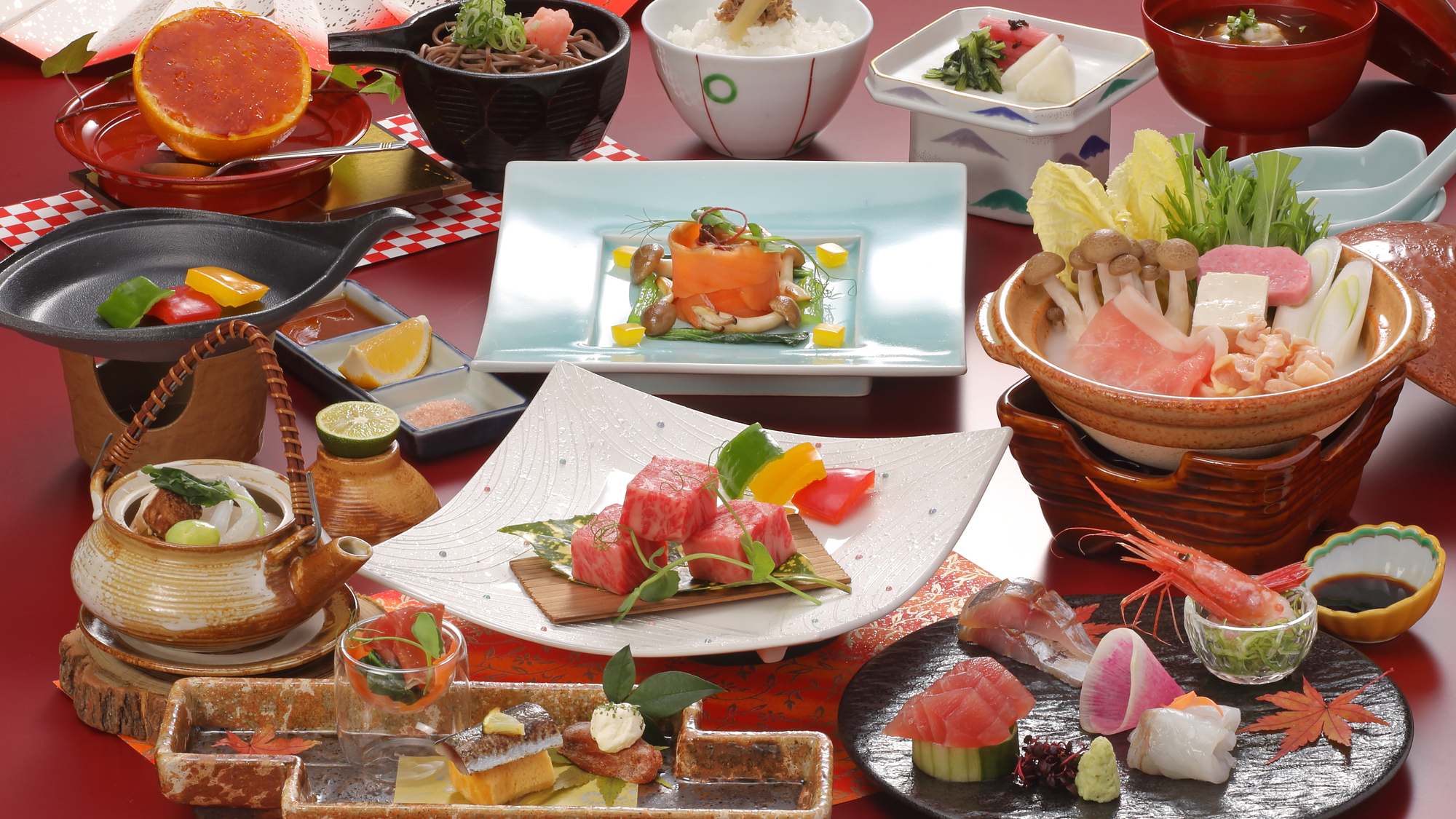 【秋の花舞会席2025】白石家お勧め！ワンランク上の厳選会席