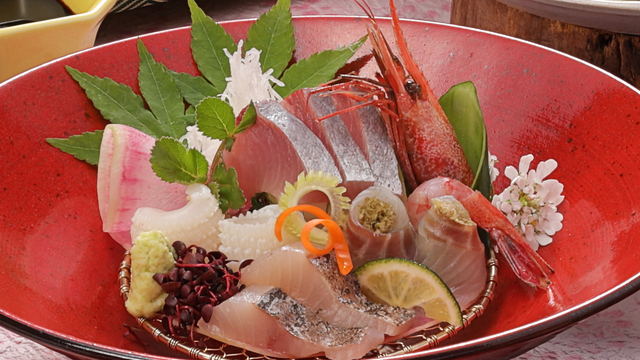 【春の花暦会席2026】日本海鮮魚５種盛り