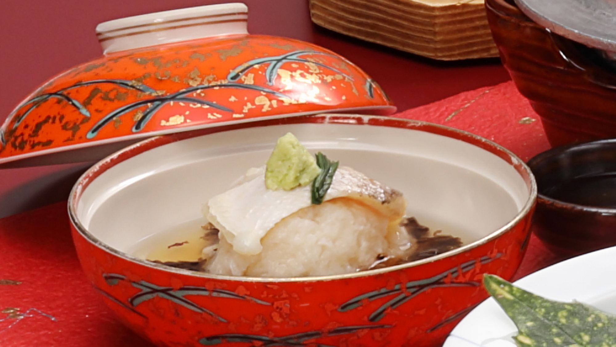 【冬の花暦会席2025】甘鯛蕪蒸し