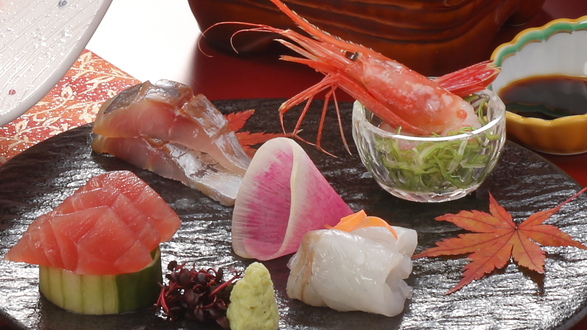 【秋の花舞会席2025】日本海鮮魚厳選4種盛り