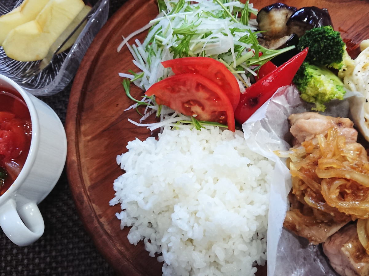 【1泊夕食付】夕食だけ！カフェプレートタイプの夕食付きプラン