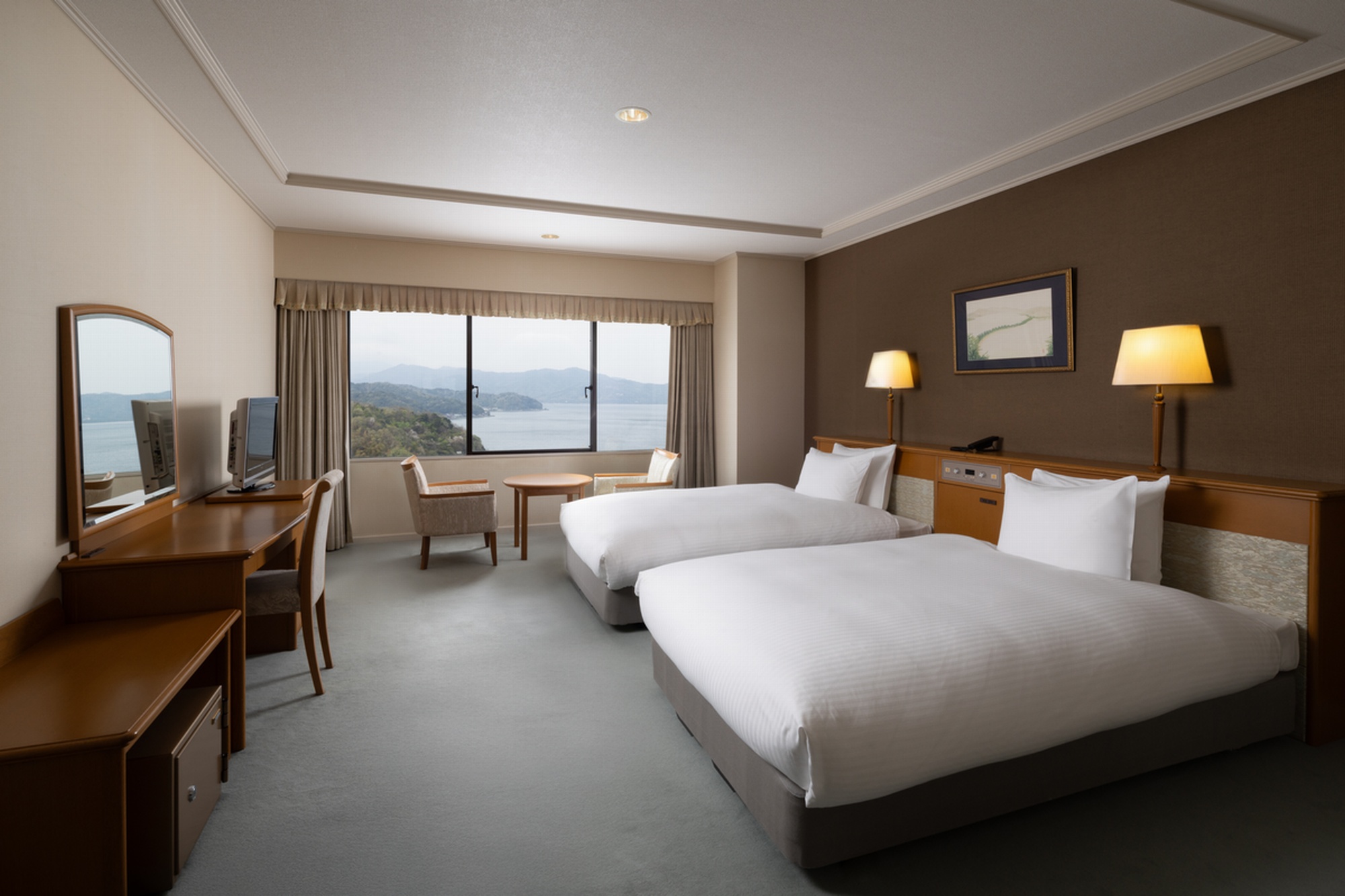 ■クラシックデラックススイート　ベッドルーム