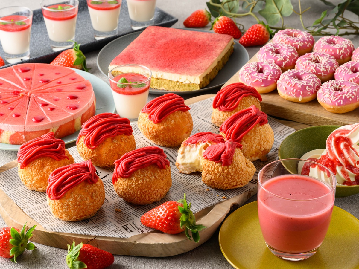 期間限定「いちごメニュー」