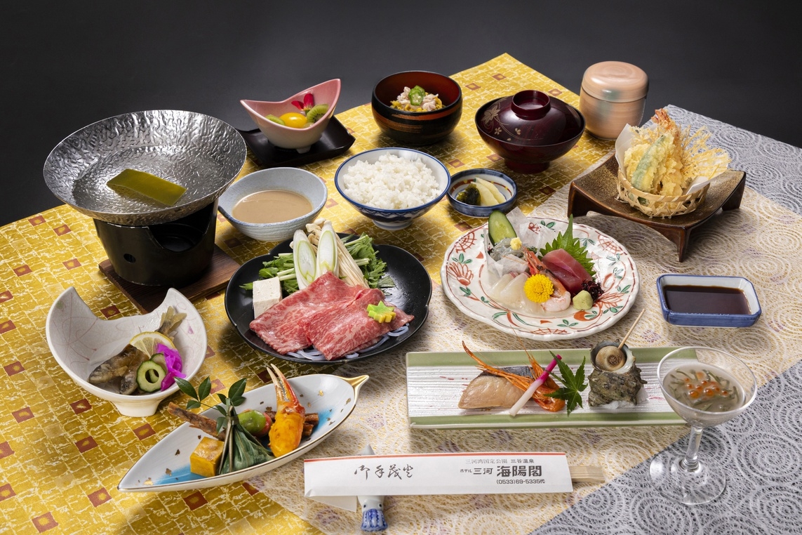 ★わんちゃんプラン★１泊２食〜会席〜【夕食部屋食（又は貸切個室食）】★愛犬と宿泊★