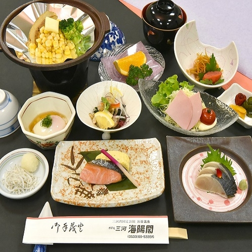 朝食一例