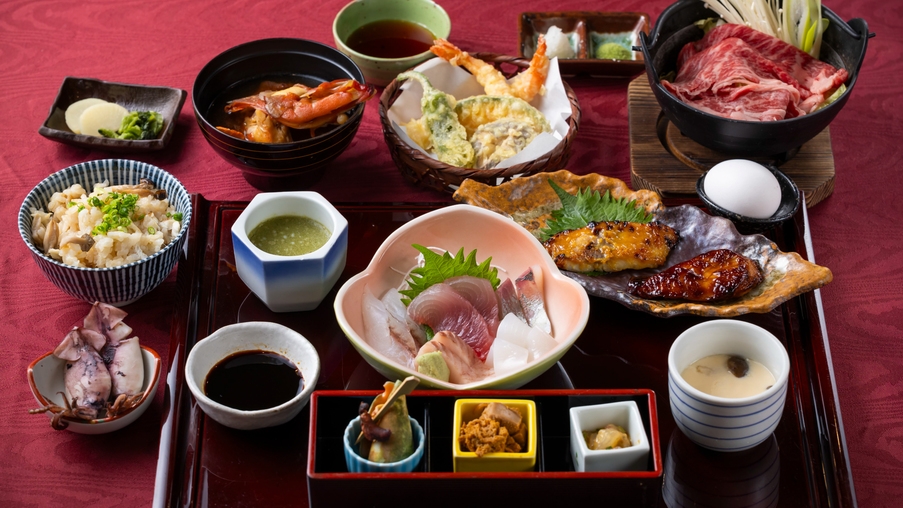 厳選熊野の地物をご堪能♪　【松会席】夕朝食プラン
