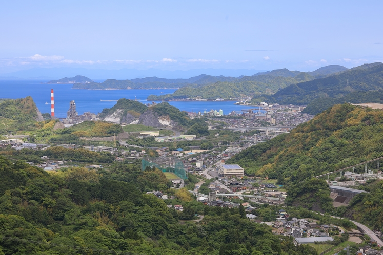 津久見市の風景