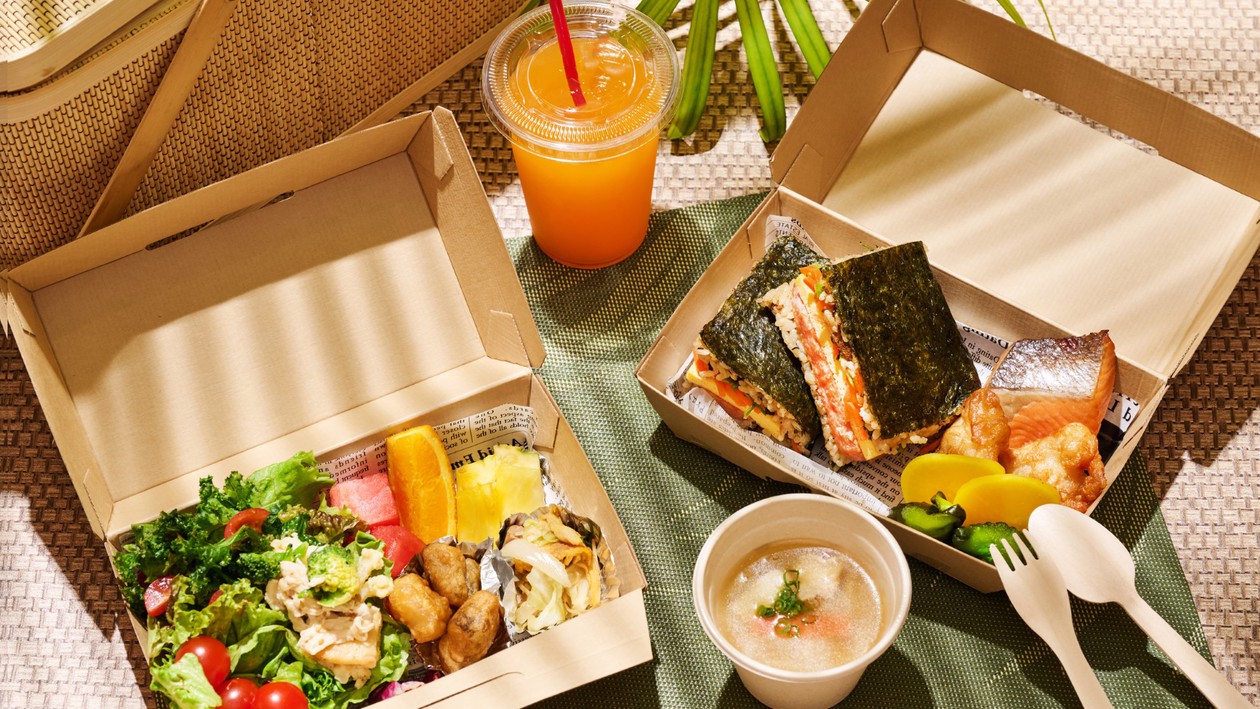【Deli朝食バスケット】お部屋orビーチにする？景色もごちそう◇非日常のモーニングタイム（朝食付）