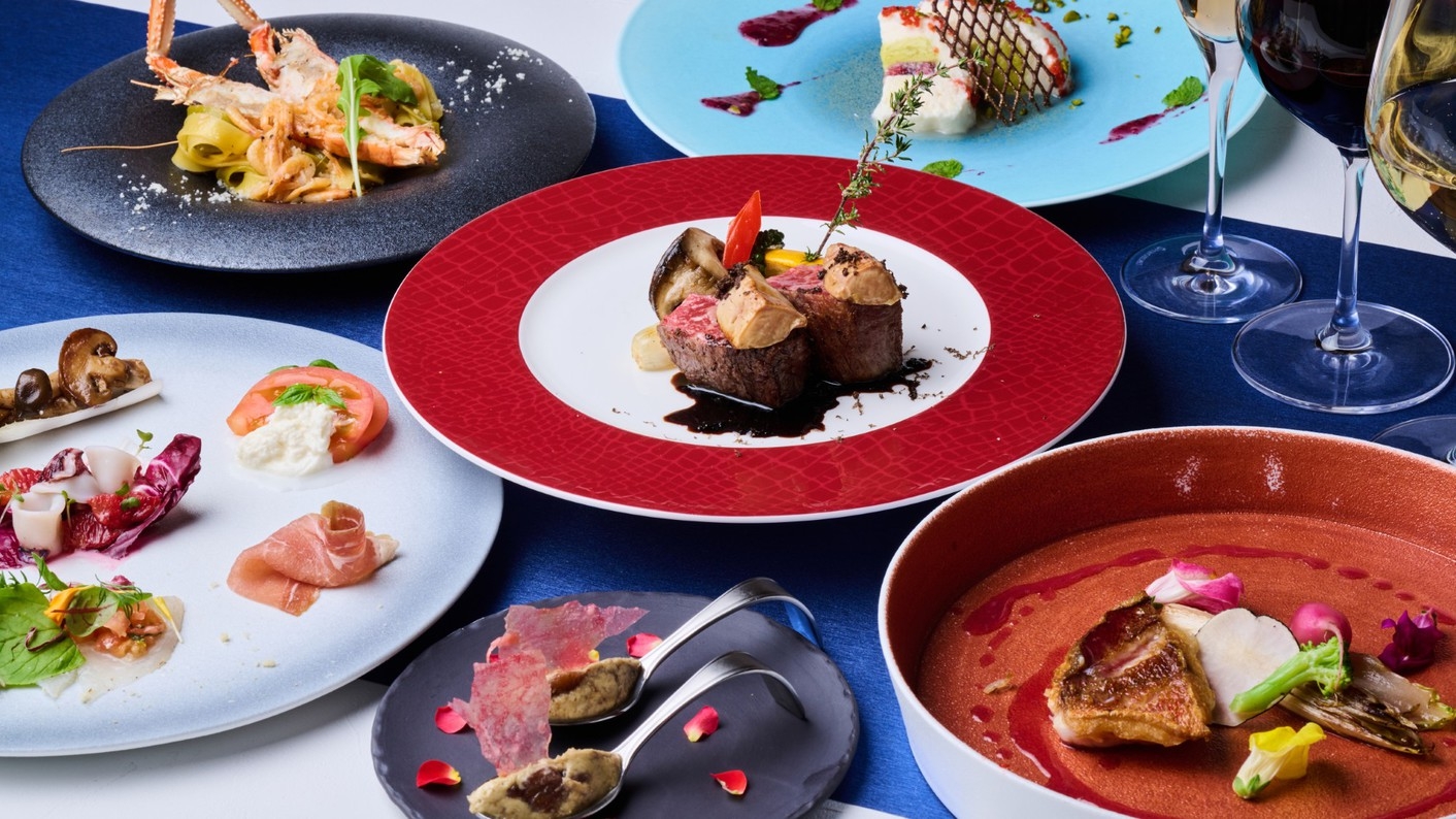 【年末年始限定〜Orange】フォアグラ＆トリュフを五感で楽しむ華やかな年末年始（2食付）