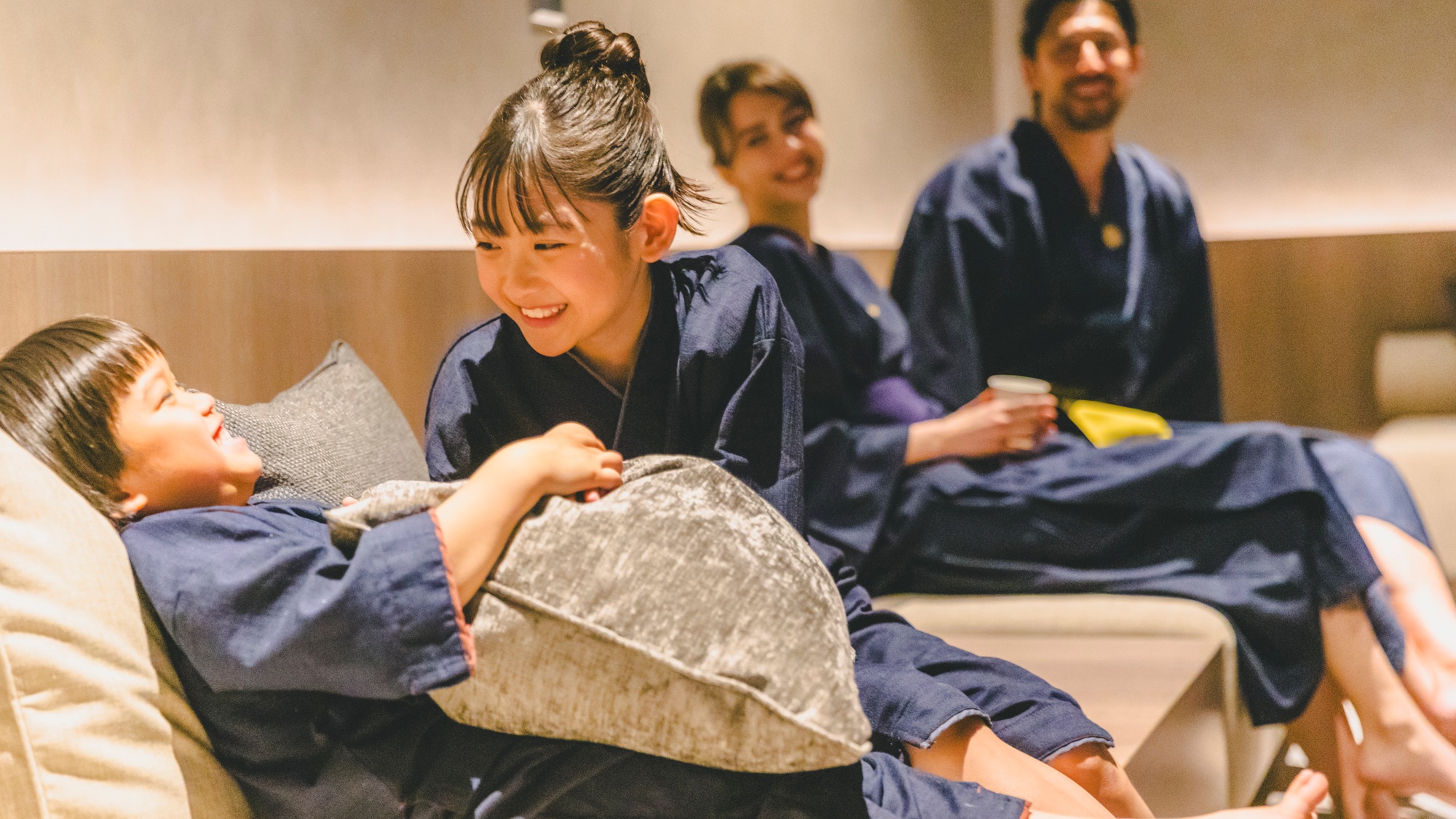 ご家族でゆっくりとお過ごしください