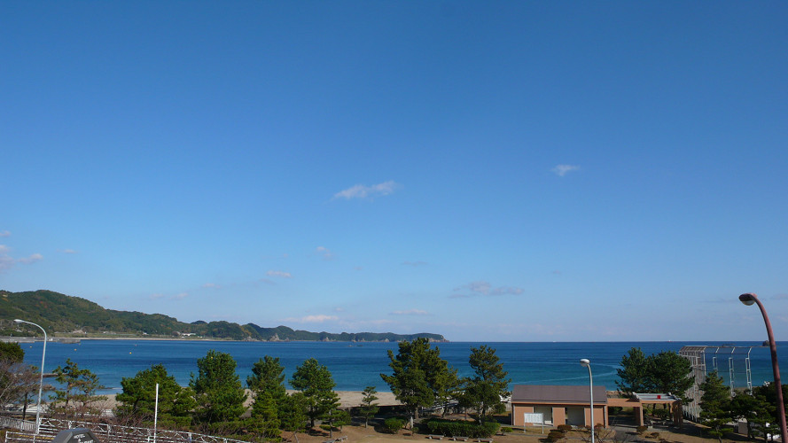 The view from the ocean view room
