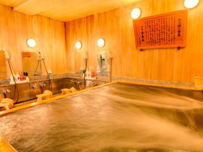 古代檜大浴場、純銀イオン風呂