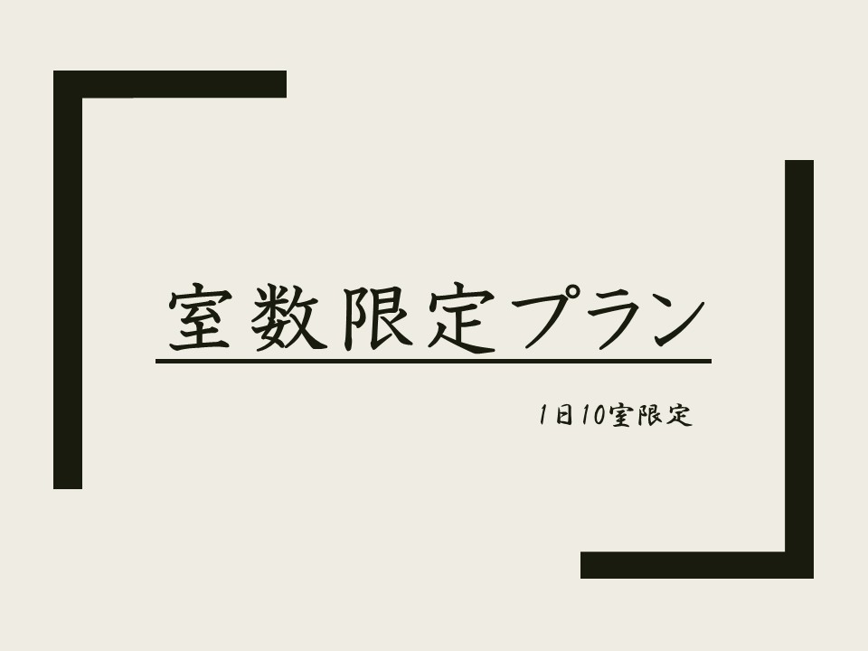 『お得！』☆☆室数限定プラン☆☆【朝食付】