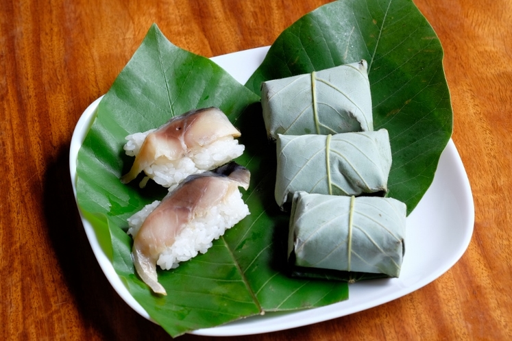 朴の葉寿司