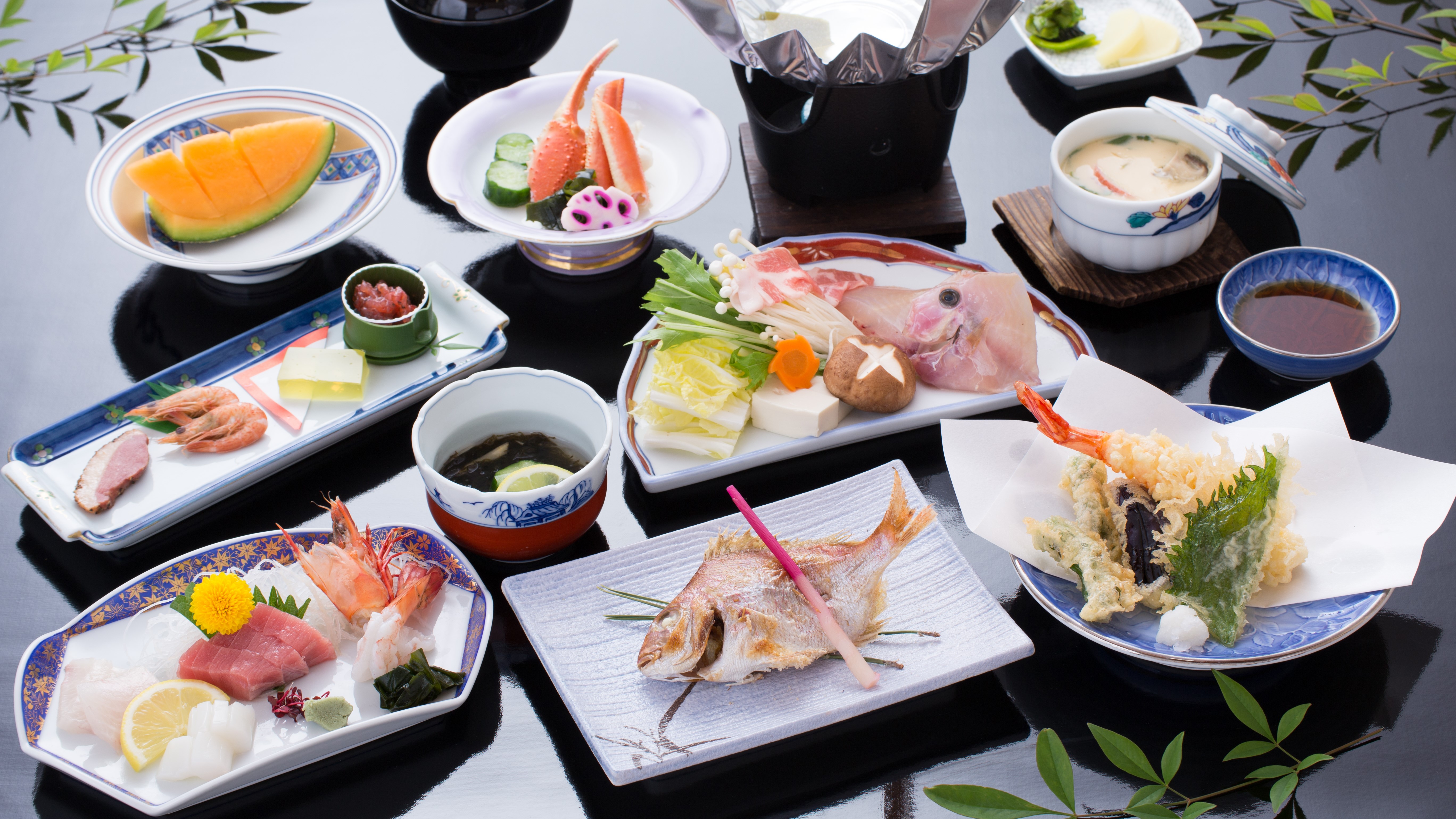 ◆瀬戸内の海の幸　海鮮会席（写真は一例です。季節の食材でご用意いたします）