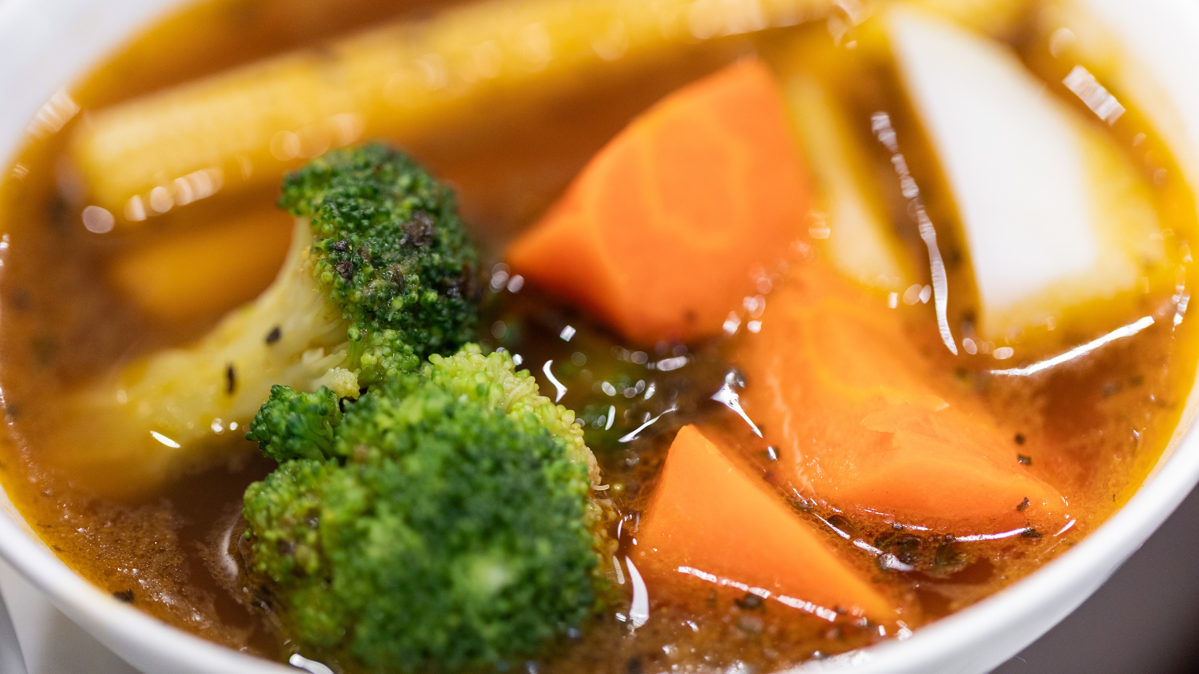 朝食スープカレー