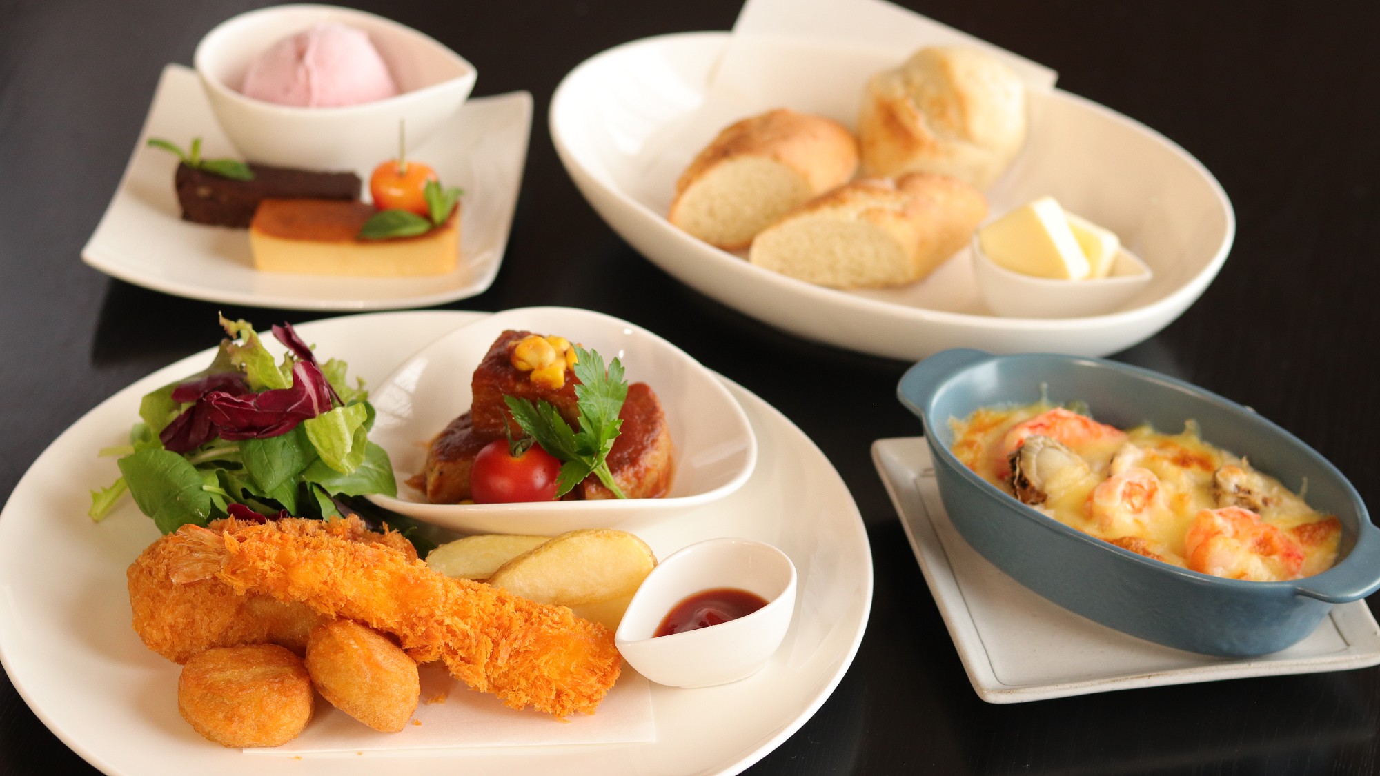 幼児のご夕食/洋食セットメニュー一例