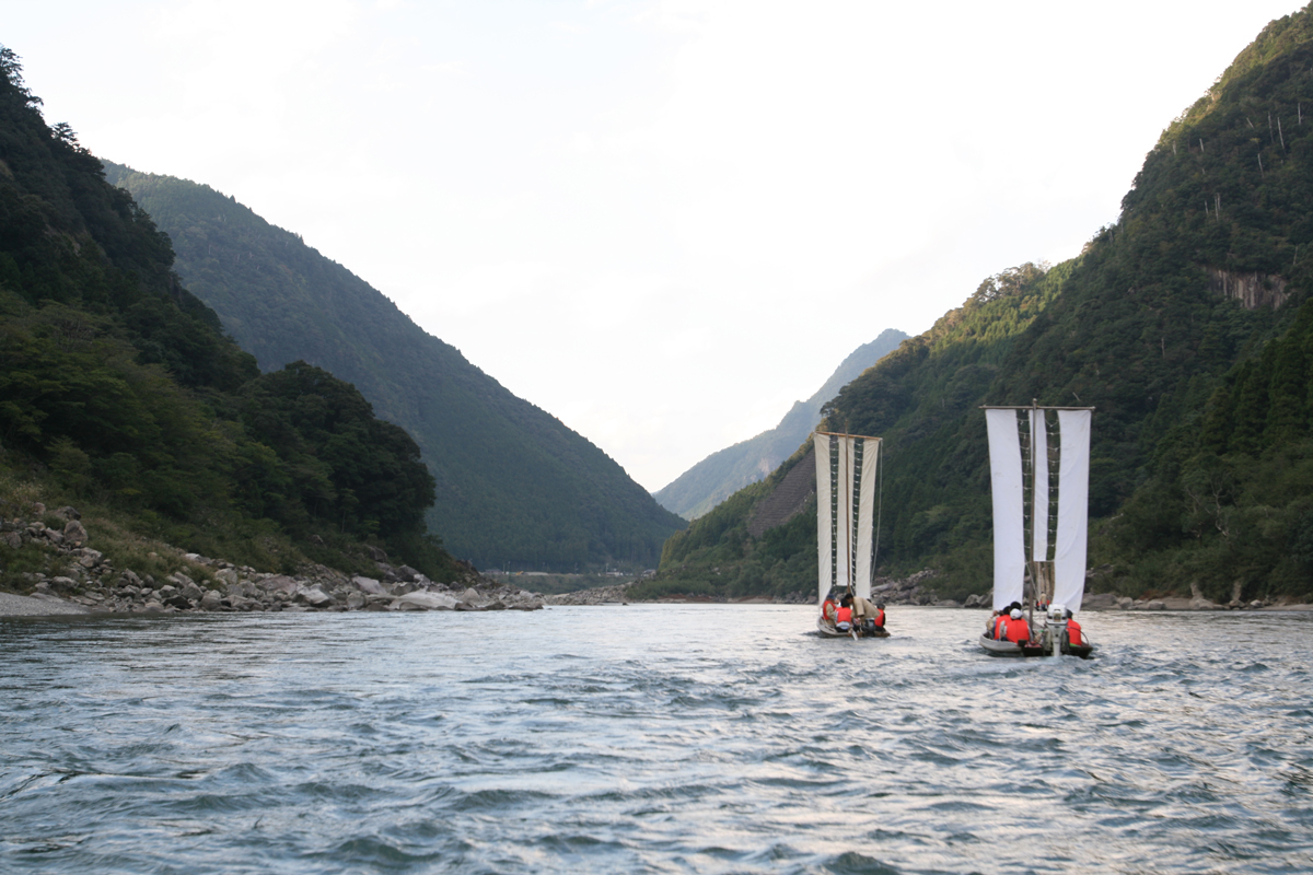 川の熊野古道　三反帆