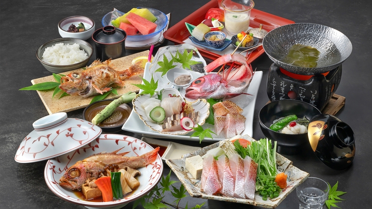 極上「のどぐろ」をこころゆくまで。特選のどぐろ会席