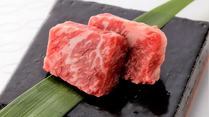 【お肉の詳細】程よいサシで深みのある味わい「松永牛　ロース40g」