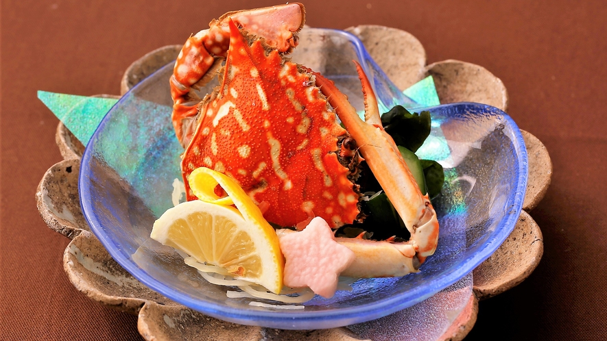 【酢物】渡り蟹の土佐酢※イメージ