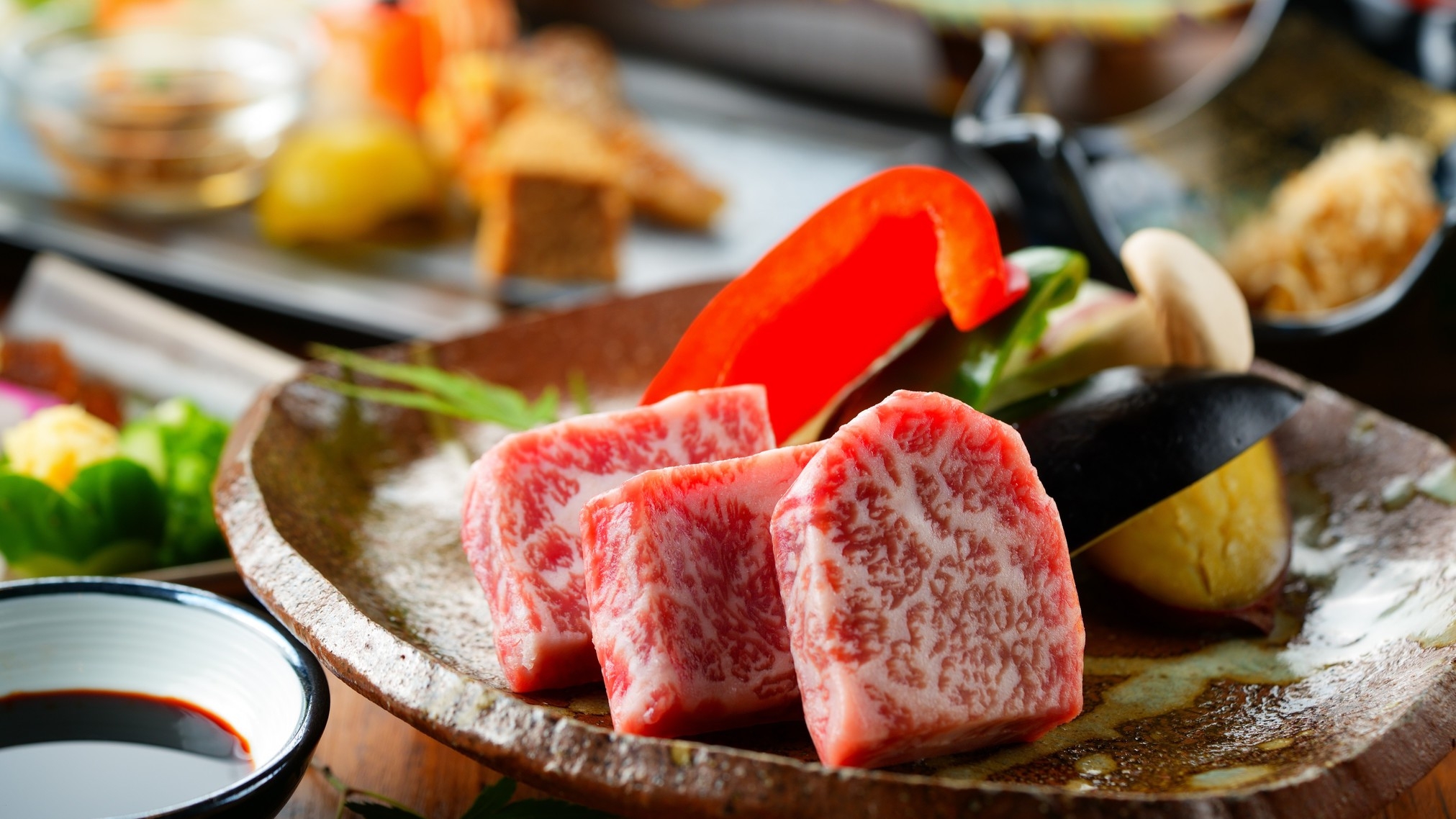 ＜お料理ランクアップ＞黒毛和牛の網焼きを堪能！お肉を贅沢に味わう「極」グルメプラン