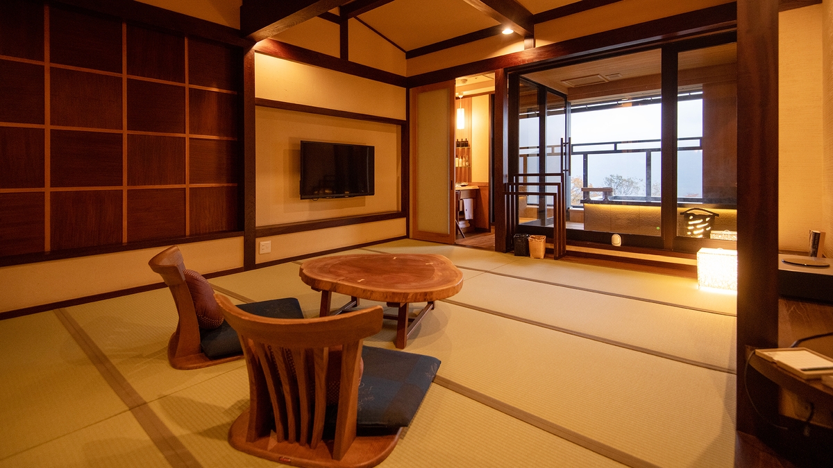 強羅花扇(部屋(ベッドルーム))