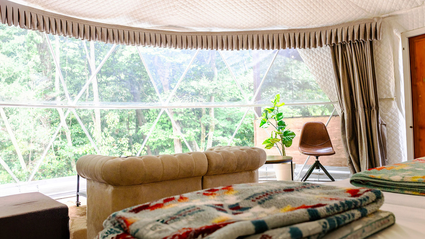 ★ドームテント6M定員7名★禁煙