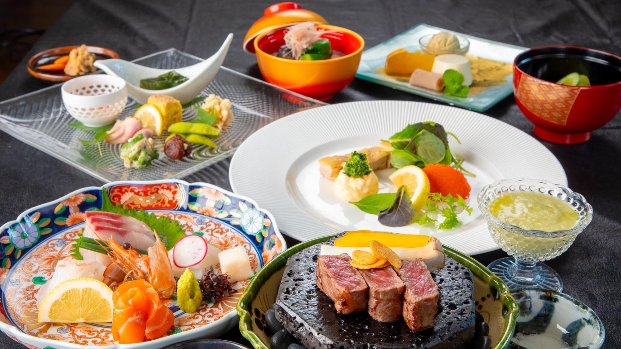 【スタンダード／１泊２食】季節を彩る花灯り自慢の会席料理