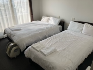 ツイン【禁煙】22.27平米☆ベッド幅106ｃｍ