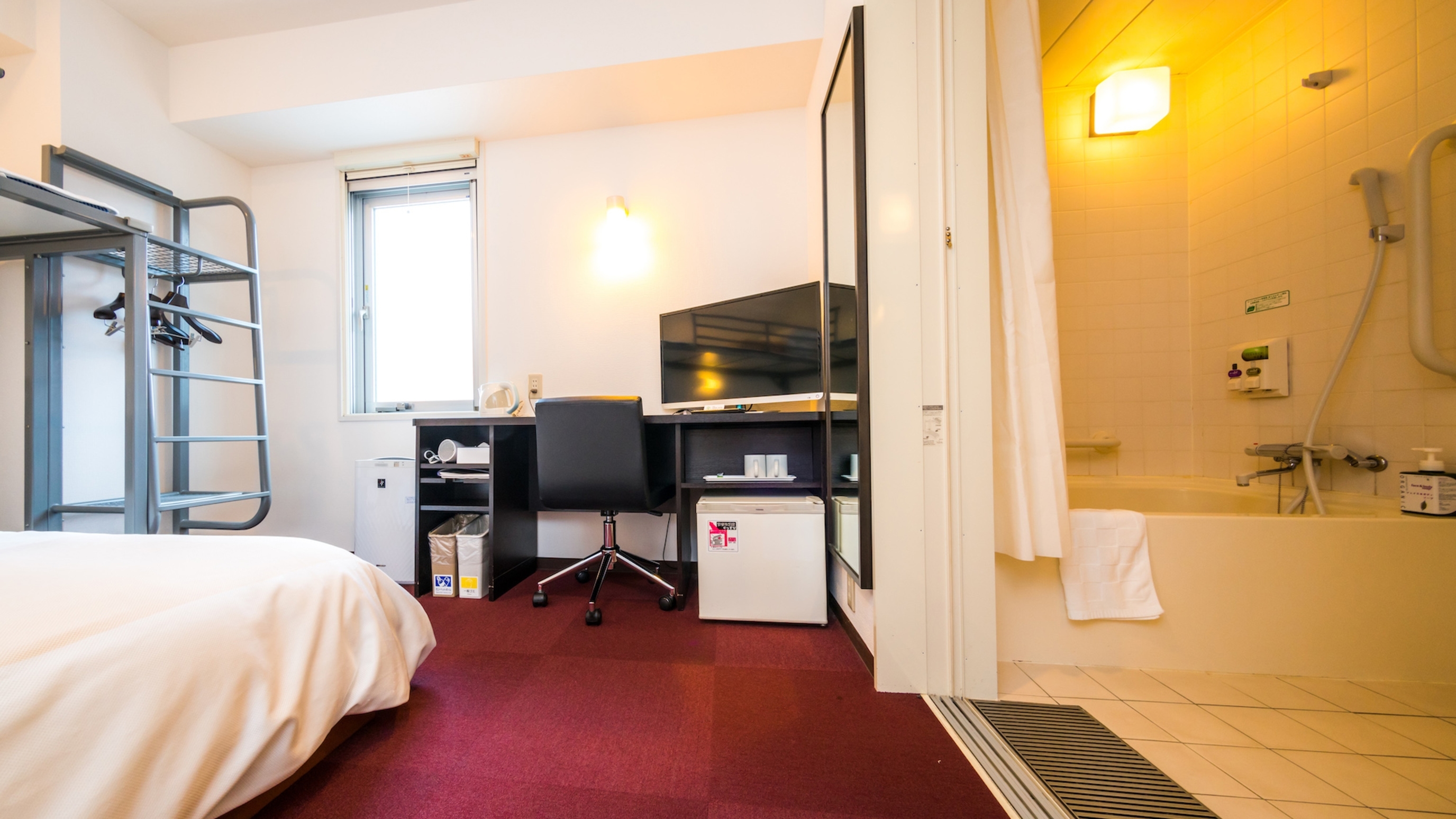 ユニットバスは段差がありません