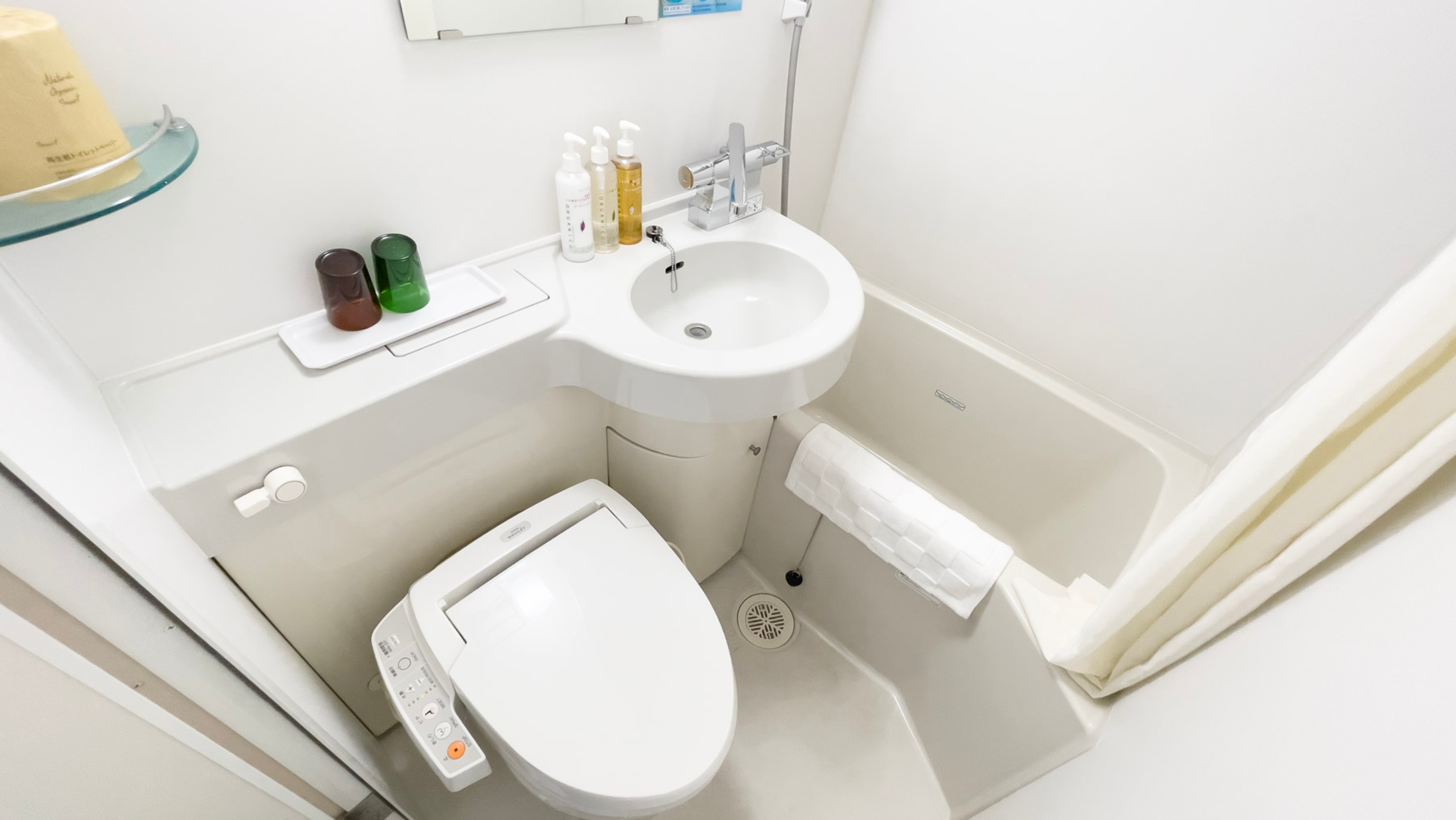 全室にユニットバス完備