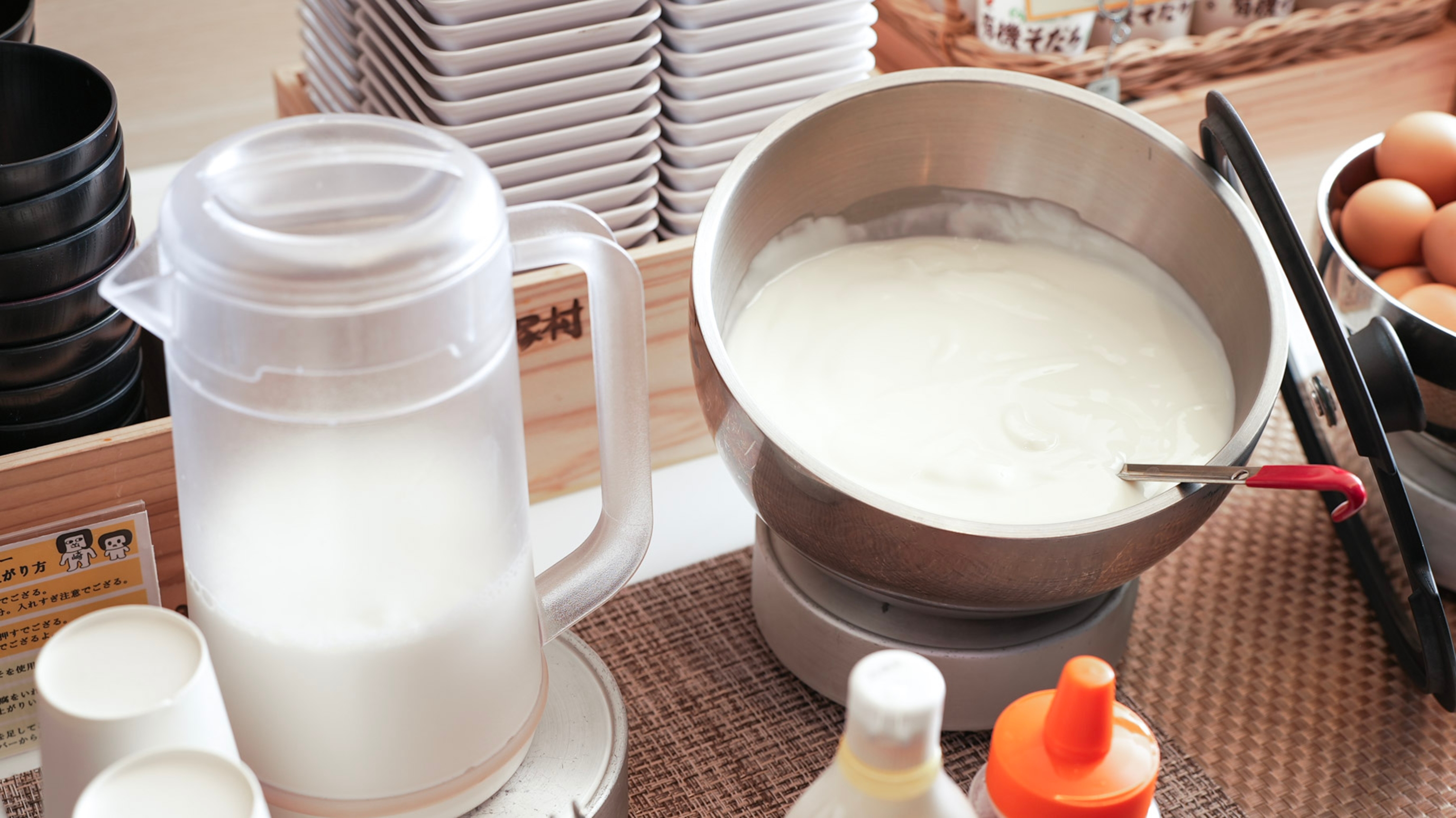 牛乳やヨーグルトはカルシウムたっぷり！