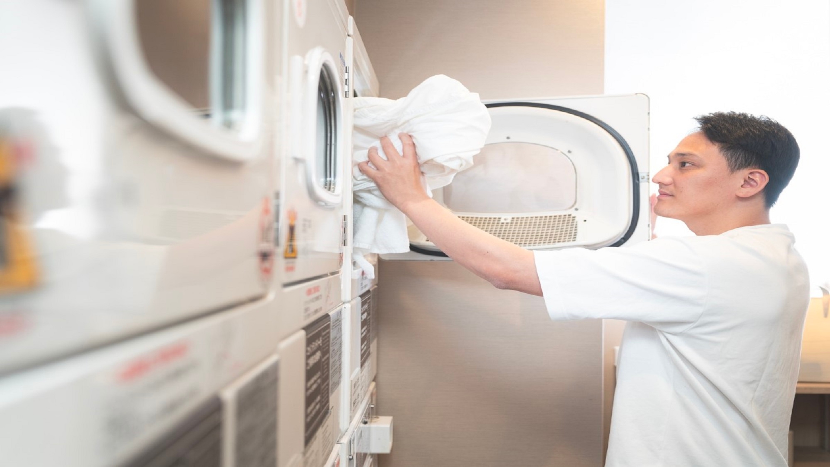 洗剤無料設置だから長期の宿泊でも安心♪